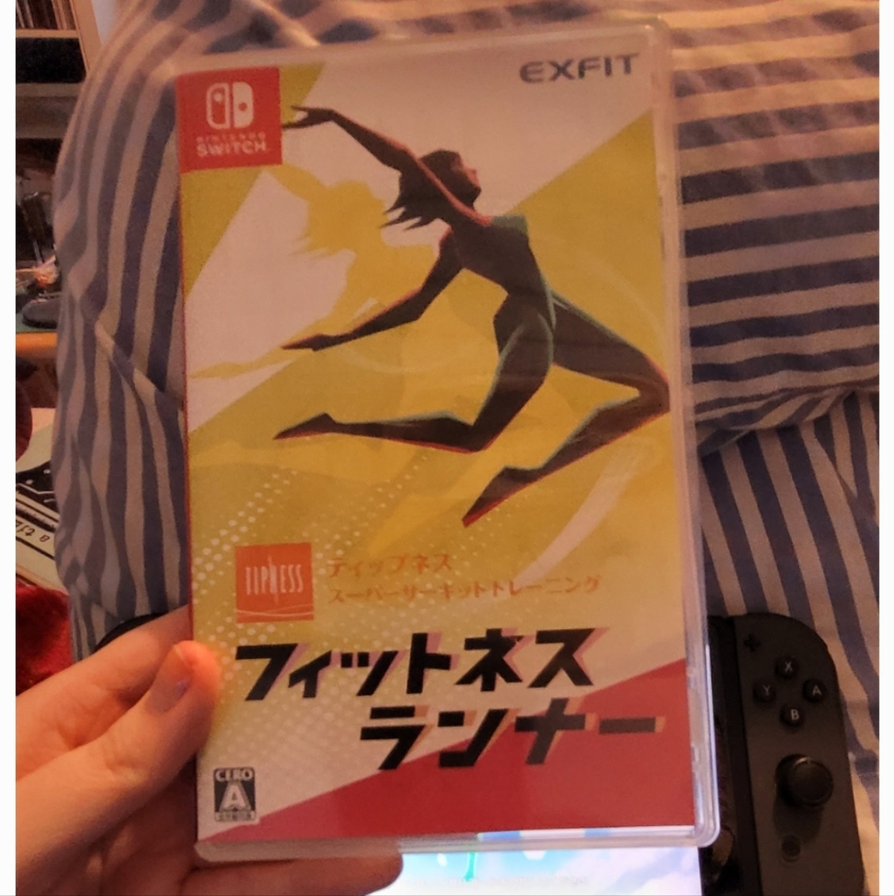 Fitness runner Japanese Nitnedo switch game